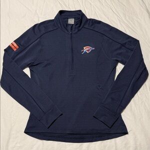 Oklahoma City Thunder Antigua Women's Intent Quarter-Zip Top